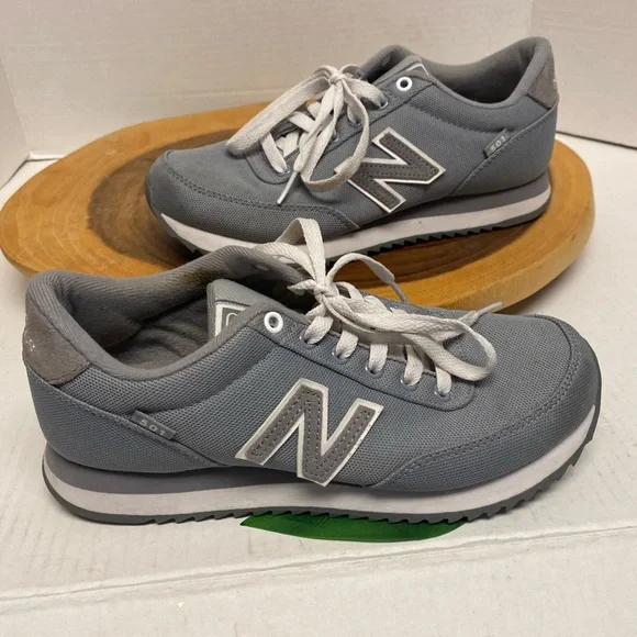 New Balance Shoes New Balance Nb 5 Grey Canvas Athletic Sneakers Poshmark